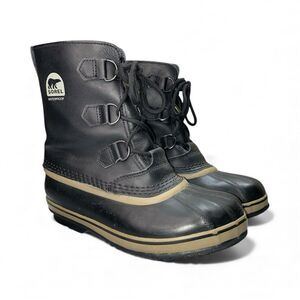 * SOREL Size 6 MEN Brown Outdoor Waterproof Boots without boot liner